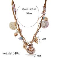 Simple Style Flower Alloy Braid Women's Necklace main image 3