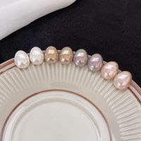 1 Pair Retro Geometric Imitation Pearl Polishing Women's Ear Studs main image 1