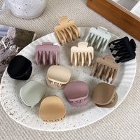 Fashion Solid Color Arylic Stoving Varnish Hair Clip 1 Piece main image 2