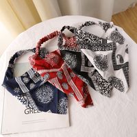 Fashion Flower Cloth Printing Hair Band 1 Piece main image 4