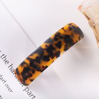 Classic Style Commute Color Block Acetic Acid Sheets Printing Hair Clip sku image 12