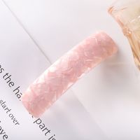 Simple Style Rectangle Resin Acetic Acid Sheets Hair Clip sku image 33