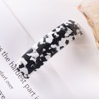 Classic Style Commute Color Block Acetic Acid Sheets Printing Hair Clip sku image 35