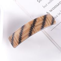Simple Style Rectangle Resin Acetic Acid Sheets Hair Clip sku image 3