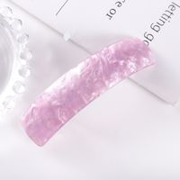 Simple Style Rectangle Resin Acetic Acid Sheets Hair Clip sku image 21