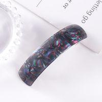 Simple Style Rectangle Resin Acetic Acid Sheets Hair Clip sku image 29
