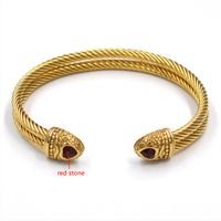 Fashion Solid Color Stainless Steel Bangle 1 Piece sku image 50