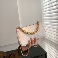 Women's All Seasons Pu Leather Solid Color Fashion Square Zipper Shoulder Bag main image 1