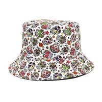 Women's Fashion Flower Printing Wide Eaves Bucket Hat sku image 113