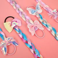 Girl's Fashion Bow Knot Plastic Hair Tie main image 5
