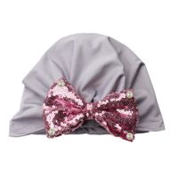 Children Unisex Simple Style Bow Knot Sequins Baby Hat main image 5