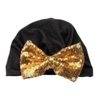 Children Unisex Simple Style Bow Knot Sequins Baby Hat sku image 4