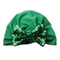 Children Unisex Simple Style Bow Knot Sequins Baby Hat sku image 9
