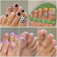 Fashion Flower Butterfly Bow Knot Abs Nail Patches 1 Set main image 1