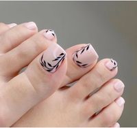 Fashion Flower Butterfly Bow Knot Abs Nail Patches 1 Set sku image 35