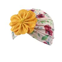 Girl's Simple Style Flower Printing Baby Hat sku image 6