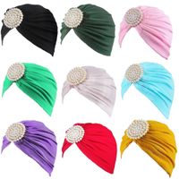 Women's Simple Style Solid Color Handmade Beanie Hat sku image 10