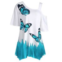 Unisex T-shirt Short Sleeve T-shirts Printing Fashion Butterfly main image 2
