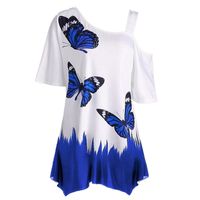 Unisex T-shirt Short Sleeve T-shirts Printing Fashion Butterfly main image 4