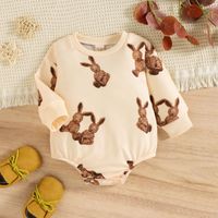 Fashion Rabbit Cotton Polyester Baby Rompers main image 1