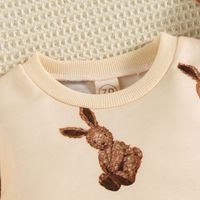 Fashion Rabbit Cotton Polyester Baby Rompers main image 4