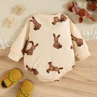 Fashion Rabbit Cotton Polyester Baby Rompers main image 2