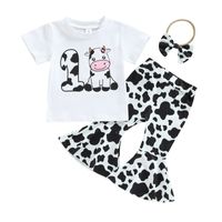 Cute Cows Girls Clothing Sets sku image 4