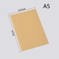 Creative Fire Paint Literary Retro Simplicity Kraft Paper Envelope sku image 11