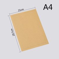 Creative Fire Paint Literary Retro Simplicity Kraft Paper Envelope sku image 17