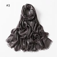 Women's Fashion Solid Color Cotton Shawls sku image 2