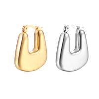 Fashion Geometric Stainless Steel Plating Earrings 1 Pair main image 2