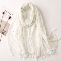 Women's Romantic Star Polyester Winter Scarves sku image 1