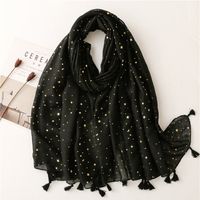 Women's Romantic Star Polyester Winter Scarves sku image 2