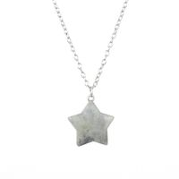 Simple Style Star Crystal Handmade Pendant Necklace 1 Piece sku image 3