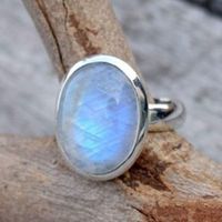 Retro Oval Alloy Inlay Artificial Gemstones Women's Rings main image 3