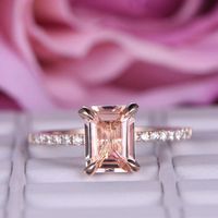 1 Piece Fashion Square Alloy Plating Inlay Artificial Gemstones Women's Rings main image 1
