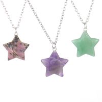 Style Simple Star Cristal Fait Main Pendentif 1 Pièce main image 1