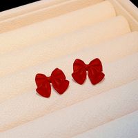 1 Pair Fashion Heart Shape Alloy Inlay Artificial Diamond Women's Drop Earrings sku image 3