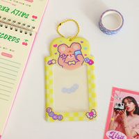 Women's Cartoon Plastic Open Card Holders sku image 2