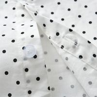 Casual Round Dots Cotton T-shirts & Shirts main image 4