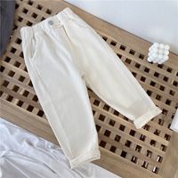 Casual Solid Color Cotton Boys Pants sku image 10