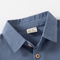 Casual Solid Color Cotton T-shirts & Shirts main image 5