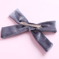 Fashion Bow Knot Flannel Hair Clip main image 2