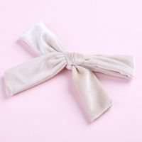 Fashion Bow Knot Flannel Hair Clip sku image 7
