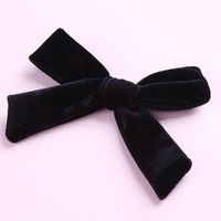 Fashion Bow Knot Flannel Hair Clip sku image 4