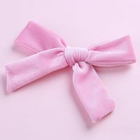 Fashion Bow Knot Flannel Hair Clip sku image 5