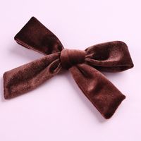 Fashion Bow Knot Flannel Hair Clip sku image 8