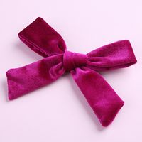 Fashion Bow Knot Flannel Hair Clip sku image 10