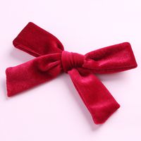 Fashion Bow Knot Flannel Hair Clip sku image 16