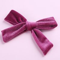 Fashion Bow Knot Flannel Hair Clip sku image 13